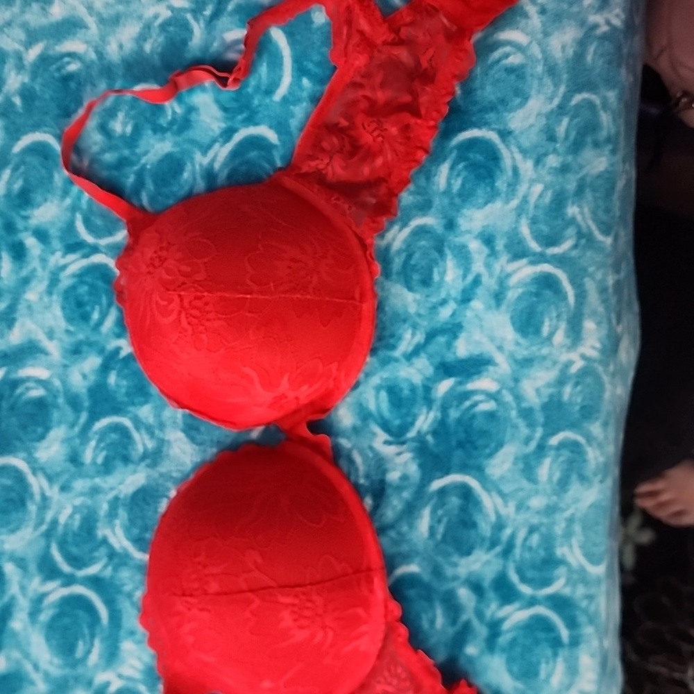 Red bra